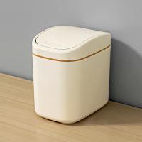 Mini Papelera De Escritorio Con Tapa Creativa Y Divertida Pequeña Caja De Basura Para Mesa De Trabajo Dormitorio Sala De Estar Coche - details 8