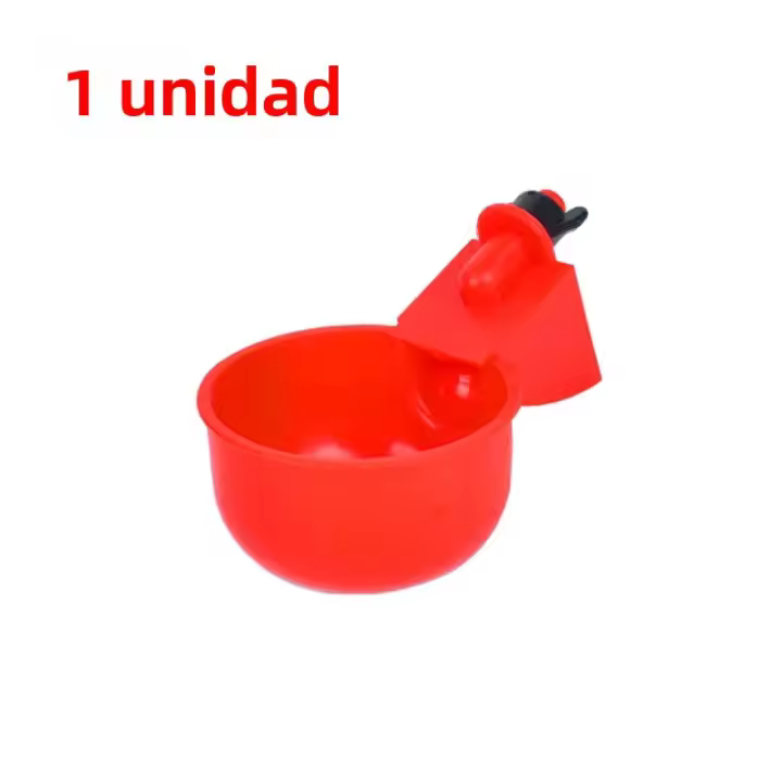 Copa Automática Para Pollos Y Pato Plástico Fábrica De Granjas Agua Copo De Nieve Instalación Fácil Alimentador De Pollos - 1