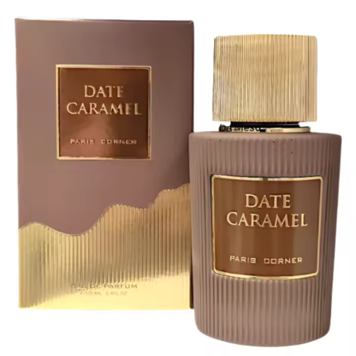 Perfume Árabe Date Caramel de Paris Corner 100 ml – 100% Original Unisex con Elegancia y Esencia Oriental - 1