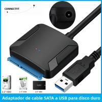 Adaptador De Disco Duro SSD USB 3.0 a SATA III Para 2.5/3.5 Pulgadas Soporta UASP Con Adaptador De Alimentación 12V Convertidor De Disco Duro De Disco Duro - details 0