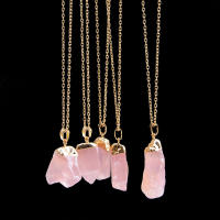 Collar De Gota De Amatista Irregular Para Mujer Collar De Cristal Sanador De Chakra Piedra De Citrine Regalo De Cumpleaños - details 7