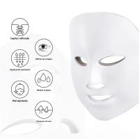 Máscara Facial LED De 7 Colores Sin Tratamiento De Cuello Terapia De Luz LED Rejuvenecimiento Fotón Máquina De Belleza Para La Piel Firme - details 9