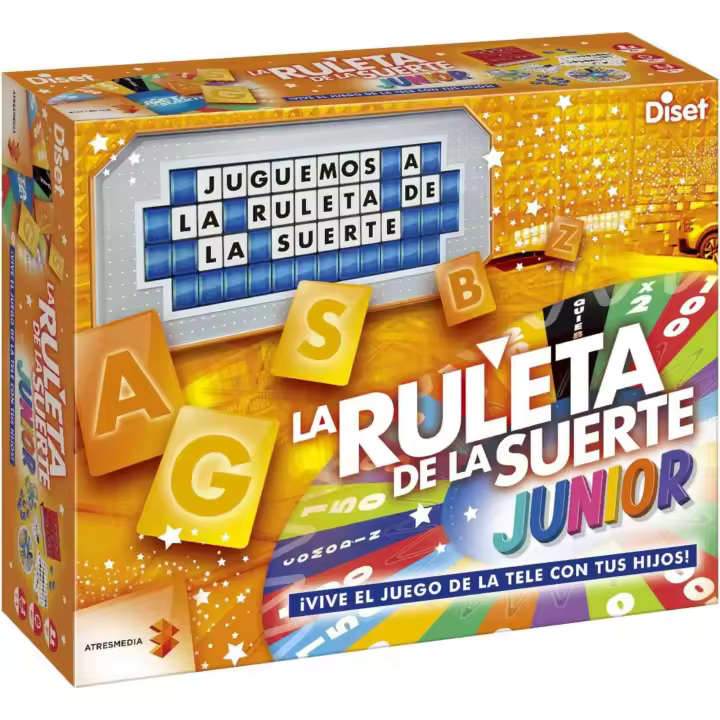 Diset Diset La Ruleta de la Suerte Junior - Juego de Mesa Infantil - 1