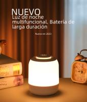 Lámpara Nocturna LED Táctil Portátil Para Dormitorio Lámpara De Mesa Para Niños Con Sensor De Táctil Regalo Ideal Para Habitación - details 0