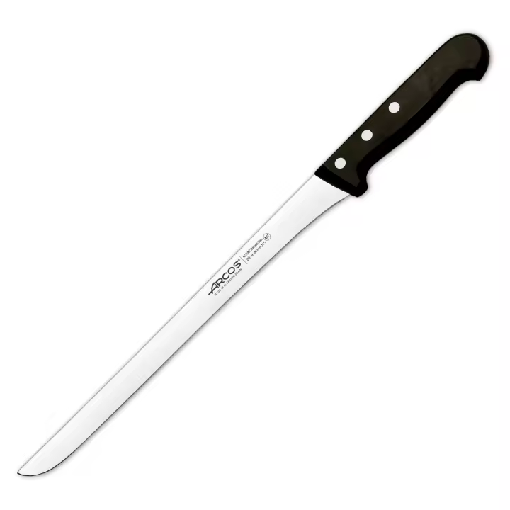 ARCOS Universal - Cuchillo Jamonero Flexible 28 cm Acero Inoxidable Forjado Nitrum - 1