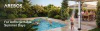 AREBOS 40L Ducha de Solar Ducha de Piscina Ducha Jardín al aire libre ducha lluvia - details 4