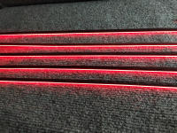 Tira De Luz Ambiental Para Coche 64 Colores RGB Adhesivo LED De Acrílico Accesorios De Repuesto Para Interior Del Coche - details 3
