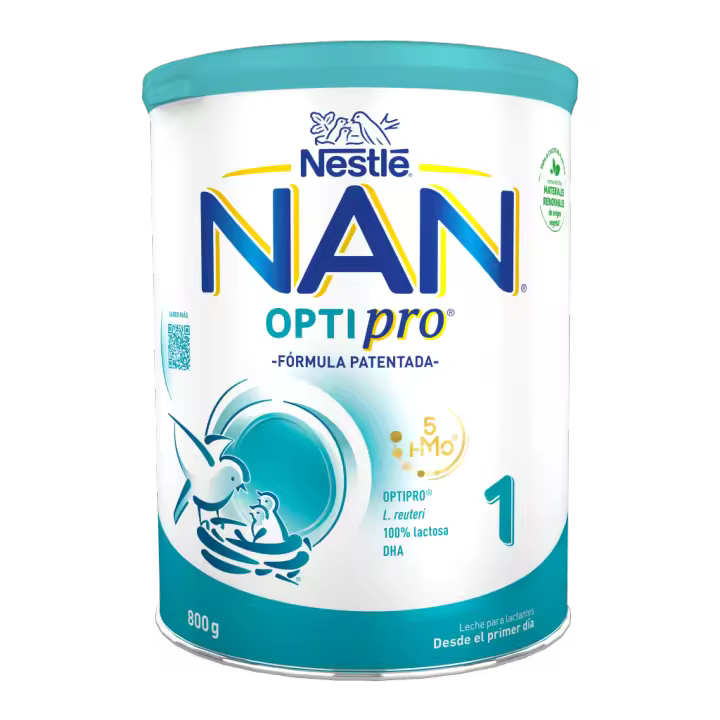 NESTLÉ NAN OPTIPRO 1 LECHE EN POLVO PARA LACTANTES 800 G - 1