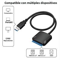 Adaptador De Disco Duro SSD USB 3.0 a SATA III Para 2.5/3.5 Pulgadas Soporta UASP Con Adaptador De Alimentación 12V Convertidor De Disco Duro De Disco Duro - details 1