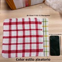 Toallas De Cocina a Cuadros 1/10pcs Doble Cara No Abaradizantes Para Limpieza Del Hogar Toallas Absorbentes Para Lavado De Platos - details 5