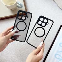 Funda Transparente Mate Para Magsafe Carga Inalámbrica Xiaomi 17T 15T pro Anti-caída Protección Choque Bumper Cubierta Dura PC - details 11