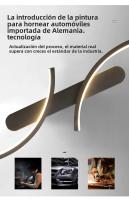 Lámpara De Pared Moderna En Forma De C LED Minimalista Para Decoración De Hogar Sala De Estar Dormitorio Pasillo Oficina Instalación En Pared Material Aluminio - details 3