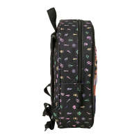 Mochila 3D K-POP Demon Hunters - Huntrix "Sound" negra 27x10x33cm - K-POP DEMON HUNTERS - details 2