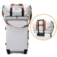 Bolsa De Viaje Y Deportes Para Hombres Y Mujeres Gran Capacidad Impermeable Bolsa De Hombro Seca Y Húmeda Bolsa De Mano Estilo Moda - details 2
