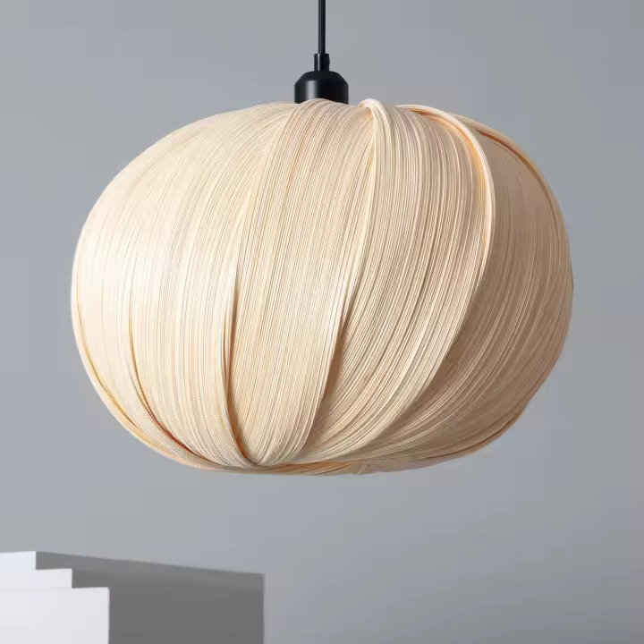 Ledkia Lámpara Colgante Bambú Korowai ILUZZIA - 1