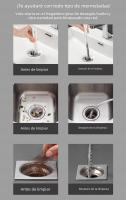 Cepillo De Drenaje Para Baño Y Cocina Limpieza De Tuberías Flexible Eliminador De Obstrucciones De Agujeros Herramienta De Limpieza Eco-amigable - details 9