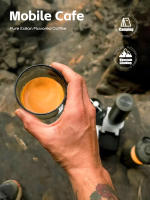 HiBREW H4C EXPLORER, Cafetera Portátil, Batería Desmontable, Compatibilidad con Múltiples Cápsulas, Temperatura Ajustable (85~95°C), Tiempo de Preparación Programable, 20 Bares de Alta Presión, Tanque de Agua de 100mL, con Soporte de Aleación de Aluminio - details 2