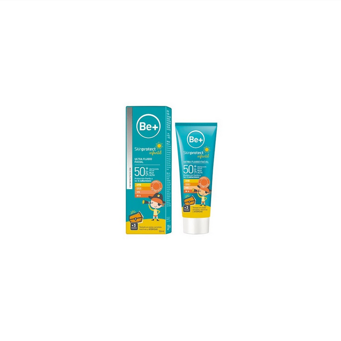 Be+ Skinprotect Ultrafluido Facial Infantil Spf50+ 50 Ml