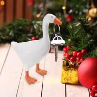 Porta Llaves De Resina De Animal Moderno Ganso Magnético Y Pato Cartoon Soporte De Almacenamiento En Pie Para Decoración Del Hogar - details 1