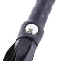 Látigo De Cuero PU Premium Para Montar Con Amarras Accesorio De Disfraz Para Fiesta Y Costumbre Origen China Continental - details 1