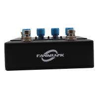 Pedal De Bass Profesional Fanmuzk Rome Warrior Con Igualador Gráfico De 6 Bandas Salida De Auriculares Y Entrada Auxiliar Para Bajo Eléctrico - details 6