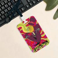Porta Tarjetas Anime SuperjailS Cartoon Soporte Para Tarjeta De Identificación Con Correa De Cuello Para Estudiantes Y Trabajo Material PVC - details 4
