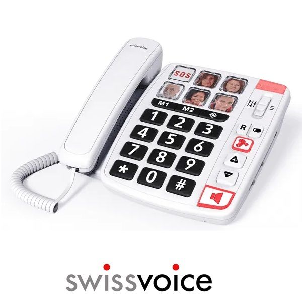 Teléfono Swissvoice para Mayores con Fotos Xtra 1110