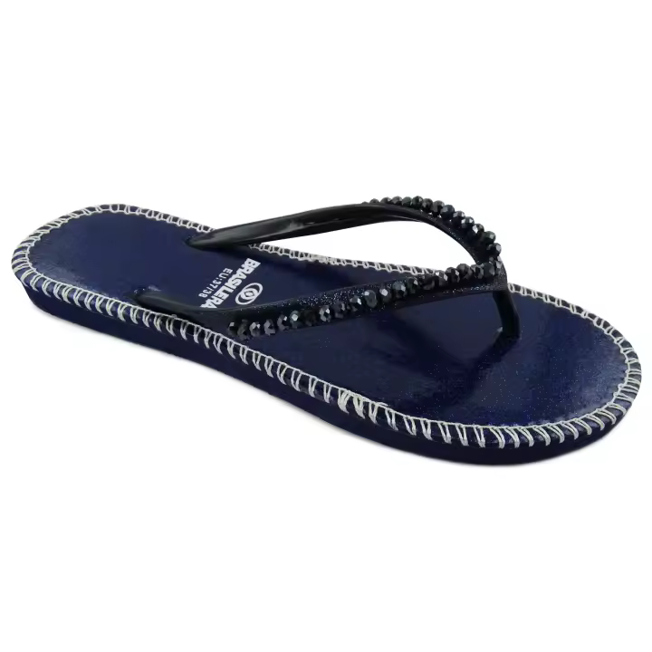 BRASILERAS Chanclas de playa de mujer con suela de goma - 1