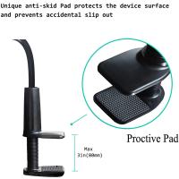 Soporte Universal Para Teléfono Xnyocn Con Brazo Largo Y Rotación 360 Grados Soporte Colgante Para Cama Soporte Para Tableta Y Auto Soporte Para Selfie Compatible Con iPad Y Teléfonos Móviles - details 7