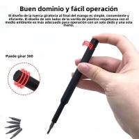 Juego De Destornilladores Magnéticos De Precisión Para Xiaomi iPhone Laptop Tri Wing Torx Herramienta De Reparación Kit De Destornilladores De Acero Inoxidable - details 9
