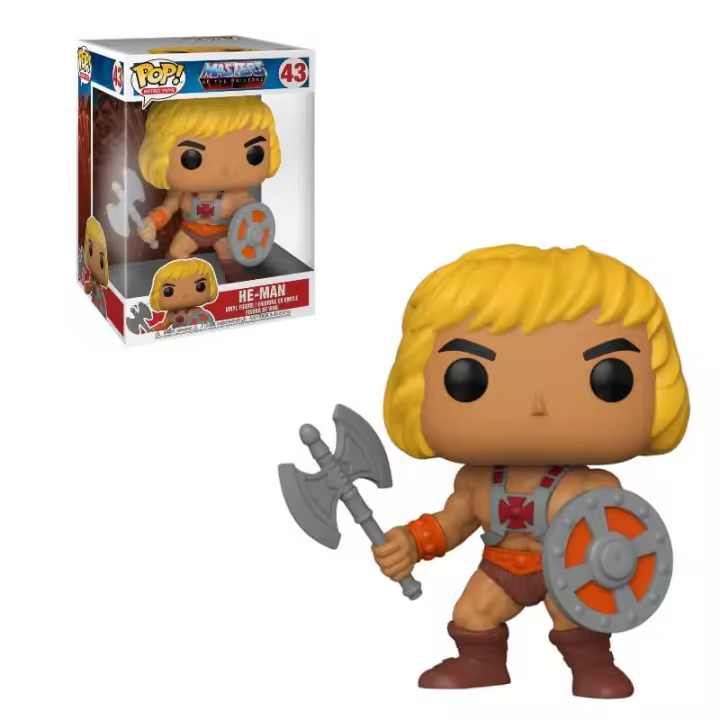 FUNKO POP! MASTERS DEL UNIVERSO - HE-MAN 25 CM, 51431, Nº43, TIENDA CON LICENCIA OFICIAL - 1