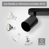 Lámpara De Techo LED GU10 Alta Gama Para Dormitorio Y Pasillo Luz De Tramo Con Bombilla GU10 Incluida Decoración De Hogar Lámpara Colgante - details 13