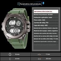 Reloj Deportivo Para Hombres 30M Impermeable Multifuncional Reloj Militar Digital Inteligente Reloj De Pulsera Electrónico Para Hombres Y Niños - details 9