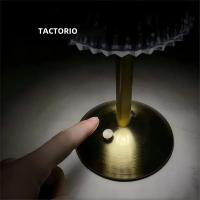 Lámpara De Noche LED Clásica Con Toque USB Recargable 3 Colores Ajustables Para Dormitorio Y Sala De Estar Decoración De Mesa Sin Cable - details 3