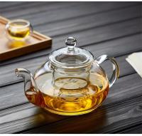 Tetera De Vidrio Con Strainer Gran Capacidad Resistente Al Calor Kettle Chino Tradicional Kung Fu Teaware Contenedor De Agua - details 5