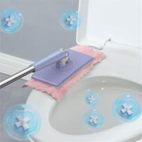 Juego De Mopa Con Toallas De Papel Para Eliminar Polvo Estático No Necesita Lavado De Manos Mopa Retráctil Rotativa Automática De Aluminio Largo - details 19