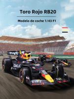 Modelo De Coche De F1 Bburago 1:43 Red Bull Racing RB20 Verstappen #11 Perez Aleación Coche Juguetes De Castillo Rojo Para La Temporada 2024 - details 0