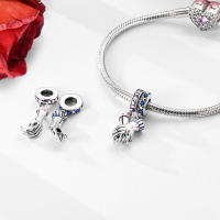 Encantos Originales 925 Platinados Para Mujer Con Zirconia Joyería Moda Para Pulseras Hechas De Cuentas De Moda - details 34