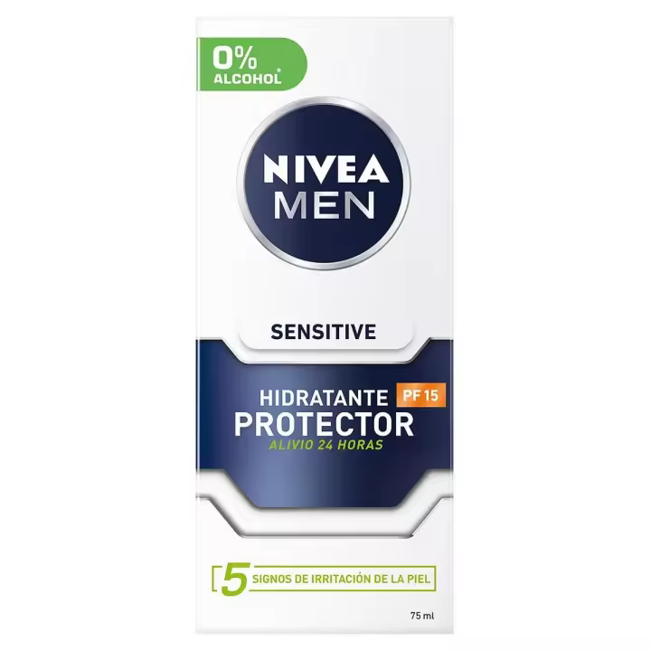 NIVEA MEN Sensitive Hidratante Protector FP15 75ml - 1