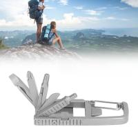 Multiherramienta De Llave 12 En 1 Plegable Herramienta De Acero Inoxidable Para Exteriores Con Bit De Destornillador - details 5