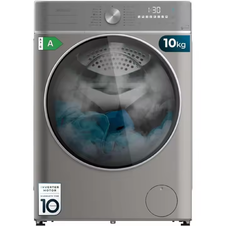 Lavadora de carga frontal Bolero DressCode 10800 Inverter Steel A Cecotec - 1