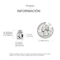 Pulsera Ajustable De Encanto De Conejo Original Plata Esmaltada Para Mujer Joyería De Moda Hecha a Mano Con Cuentas De Zirconia - details 135