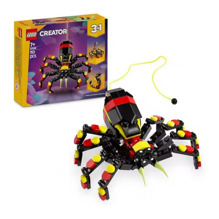 LEGO CREATOR 31159 FAUNA SALVAJE ARAÑA MISTERIOSA - 1