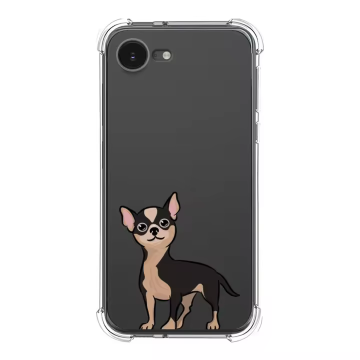 Funda Silicona Antigolpes para iPhone 16e (6.1) diseño Perros 05 Dibujos - 1