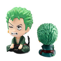 Figura De Acción Anime One Piece Luffy Zoro PVC Kawaii Decoración De Escritorio Para Niños Regalos De Festivales Modelo De Animación Cartoon - details 10