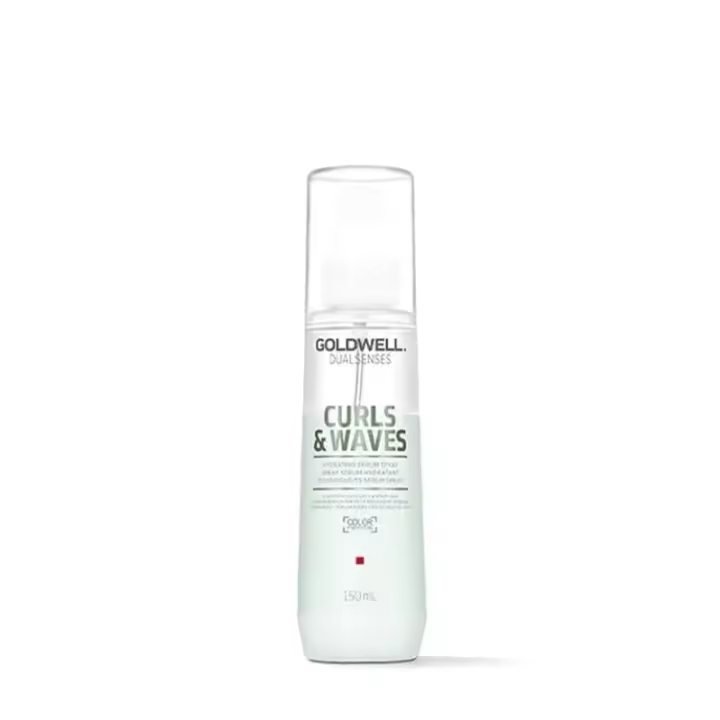 Goldwell Curl&Waves Serum Spray Cabello Rizado y Ondulado 150Ml - Hidratación Instantánea y Control del Encrespamiento - 1