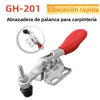 GH201 Abrazadera De Botón Vertical Con Función De Liberación Rápida Para Operaciones Sencillas Material Metálico Para Madera Y Metal - details 0