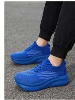 Zapatos De Diario Para Hombre Suela De Goma Plana Transpirable Y Duradera Zapatillas De Exterior Con Diseño Minimalista Talla Verdadera Para Verano - details 7