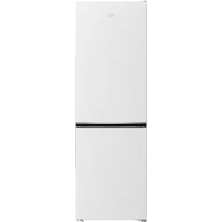 Beko - Frigorífico Combi No Frost B1RCNE364W de 316 L (210 L refrigeración + 106 L congelador), tecnología NeoFrost Dual Cooling y sistema sin escarcha, clase energética E, blanco, 186,5 cm alto x 59,5 cm ancho - 1