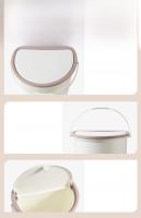 Bandeja De Papel Toalla De Baño Pared Montado Recipiente De Basura Con Tapa Y Mango Resistente Al Agua Estrecho Ecológico Para Cocina Y Baño - details 13